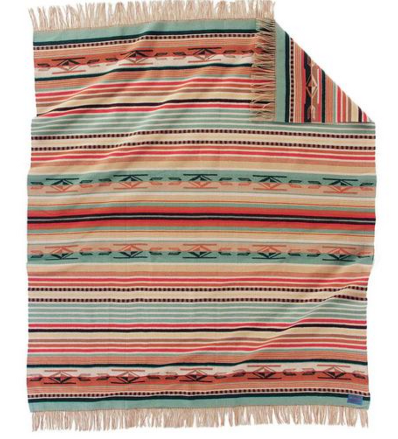 Pendleton Chimayo Throw - Coral