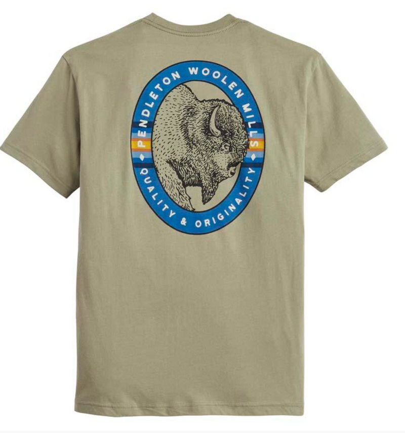 Pendleton Buffalo/Bison Head Graphic Tee