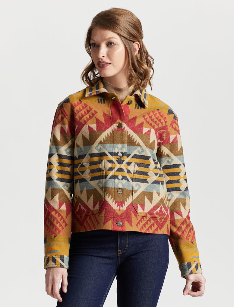 Pendleton Womens Limited Edition Cardwell Wool Jacket