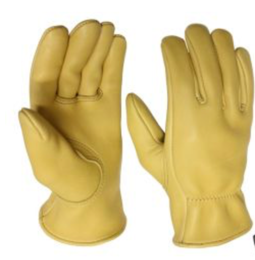 James Churchill Mens Gold DEERSKIN Gloves Unlined