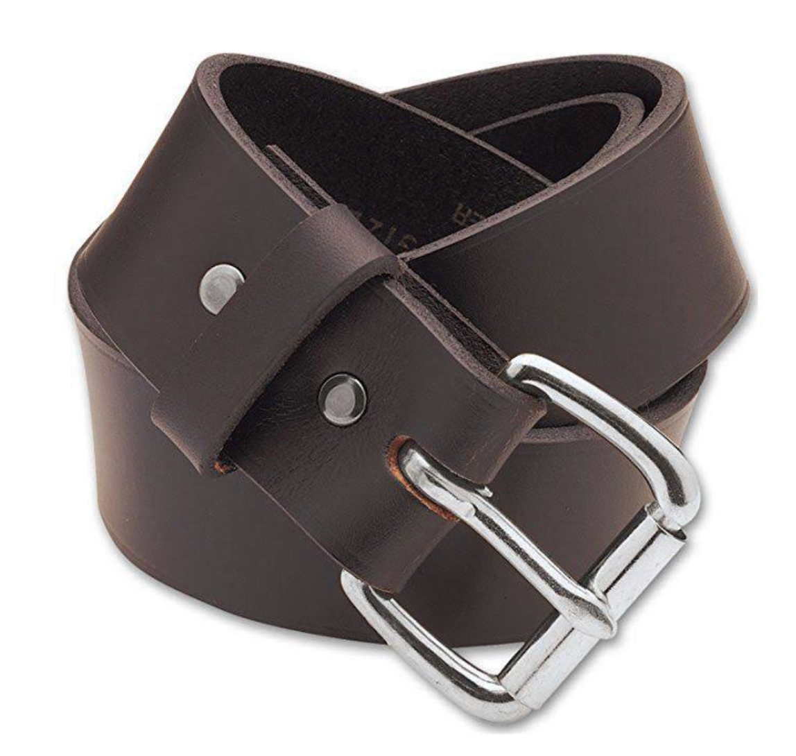 Filson Genuine Bridle Leather Belt 1 1/4" Brown