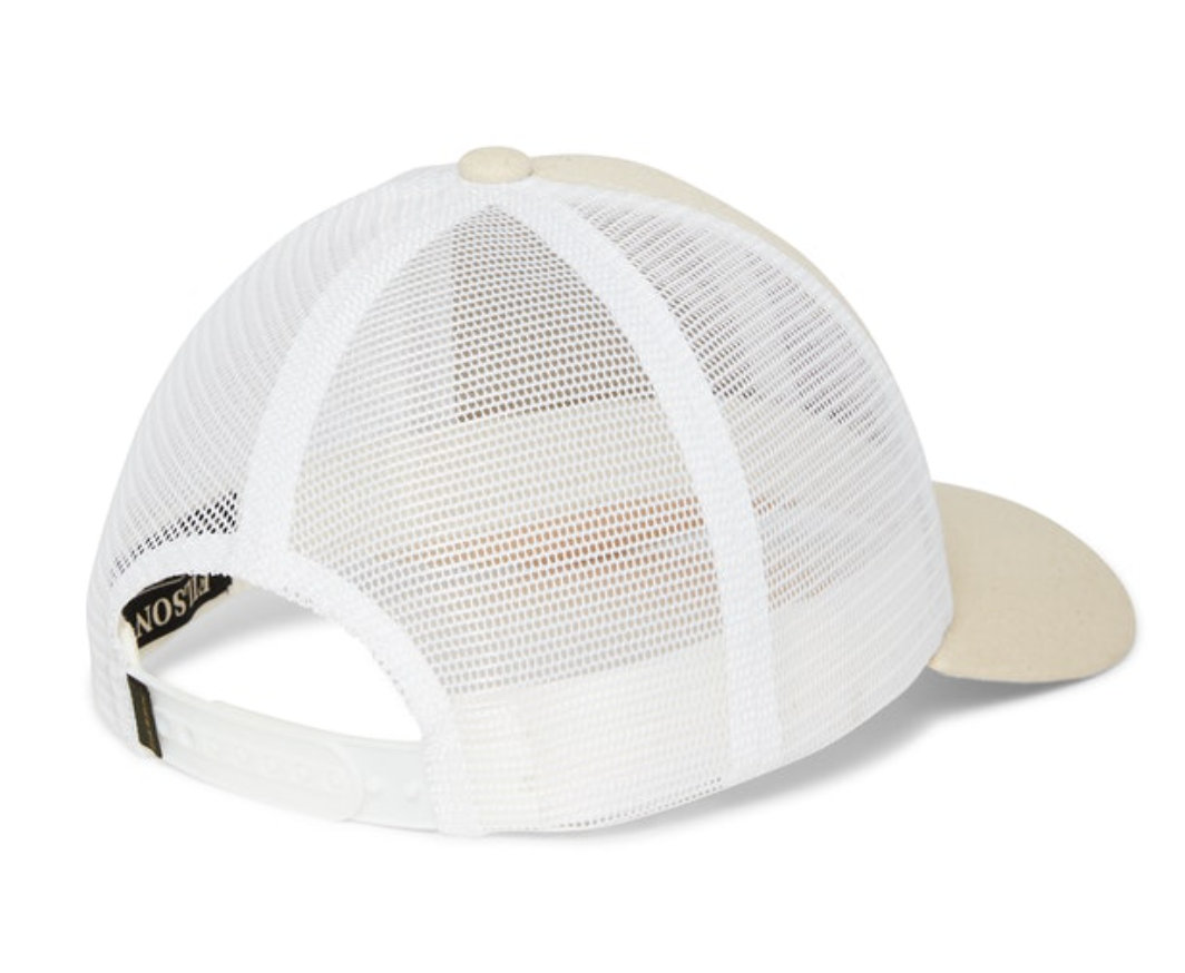 Filson Mesh Snap-Back Logger Cap - White