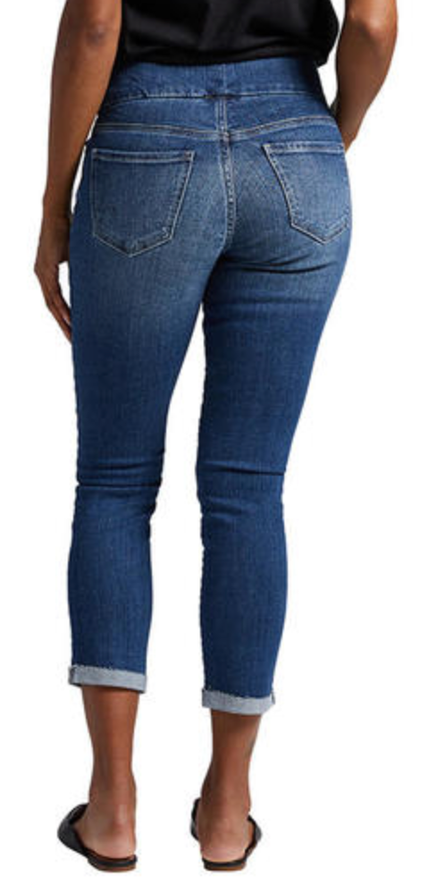 Jag Womens Amelia Slim Ankle Denim Jeans