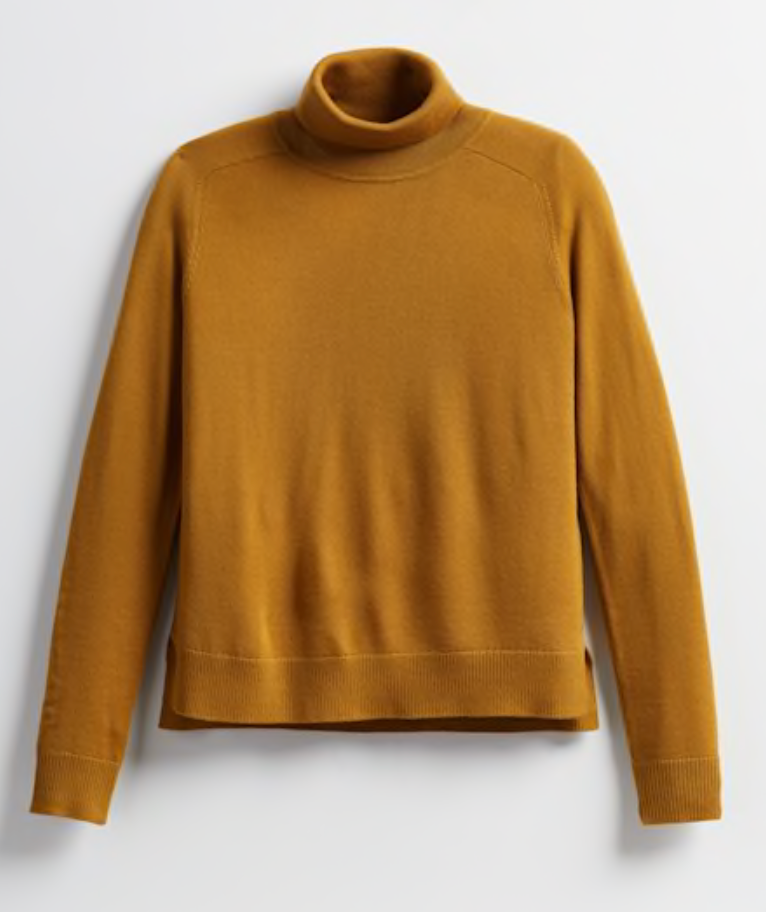 Pendleton Womens Raglan Merino Turtleneck