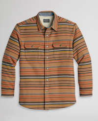 Pendleton Mens Cotton Sherpa Lined Shirt Jacket