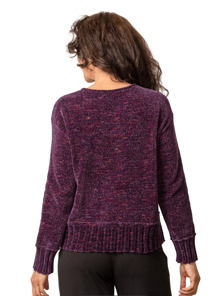 Habitat Womens Chenille Pocket Pullover Sweater