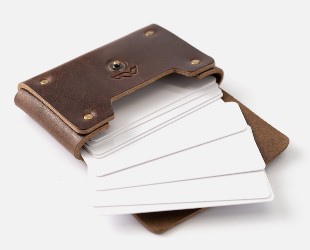 Range Leather Jarvis Card Holder