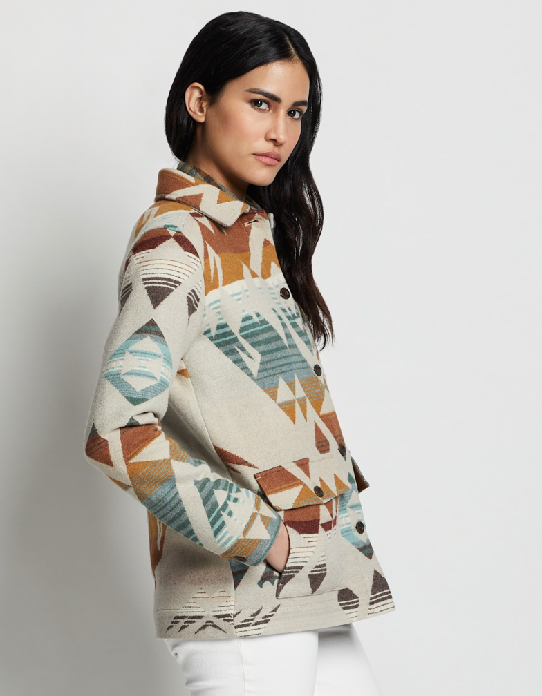 Pendleton Womens Pacific Crest Wool Coat