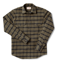 Filson Mens Alaskan Guide Shirt - Otter Green/Black Plaid