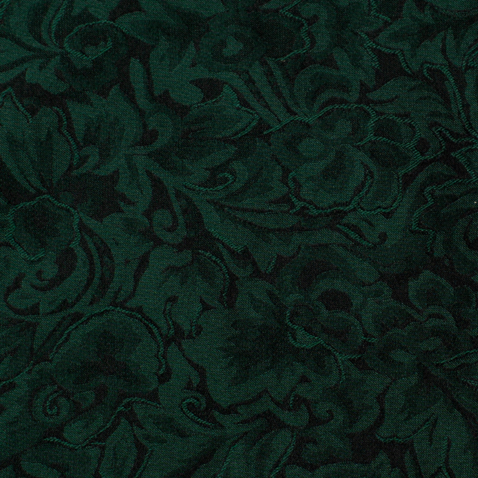 Wyoming Traders Baroque Basil Jacquard Silk Scarf