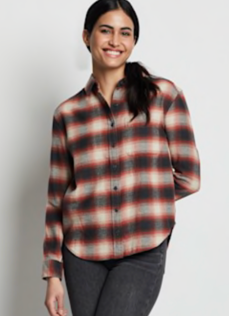 Pendleton Womens Boyfriend Flannel Shirt