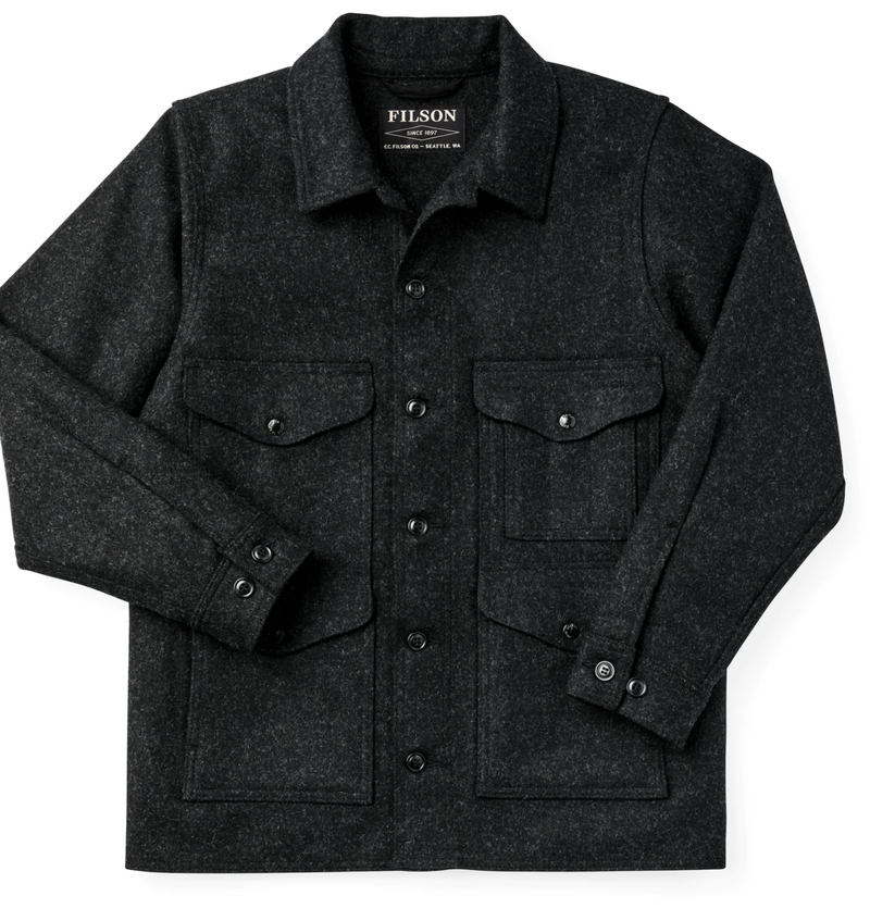 Filson Mens Wool Mackinaw Cruiser Jacket