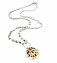 Lizou Convertible Round Pendant Necklace