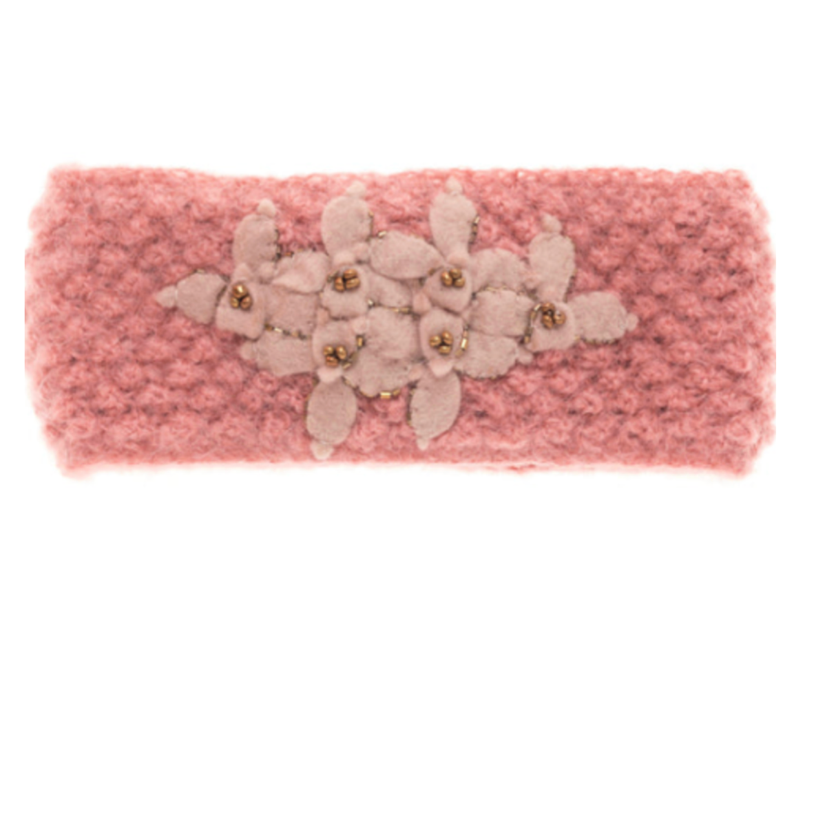 French Knot Womens Felt Flower Headband