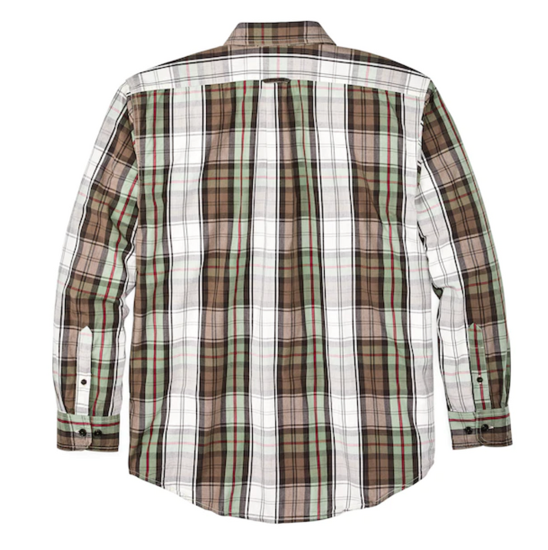 Filson Mens Washed Feather Cloth Shirt