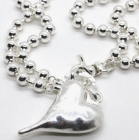 Lizou Convertible Heart Necklace - Chunky Heart