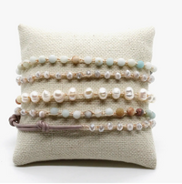 Lizou Beaded Wrap Bracelet