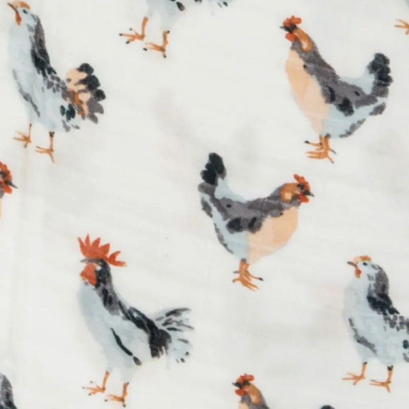 Milkbarn Bamboo Big Lovey Chicken Blanket