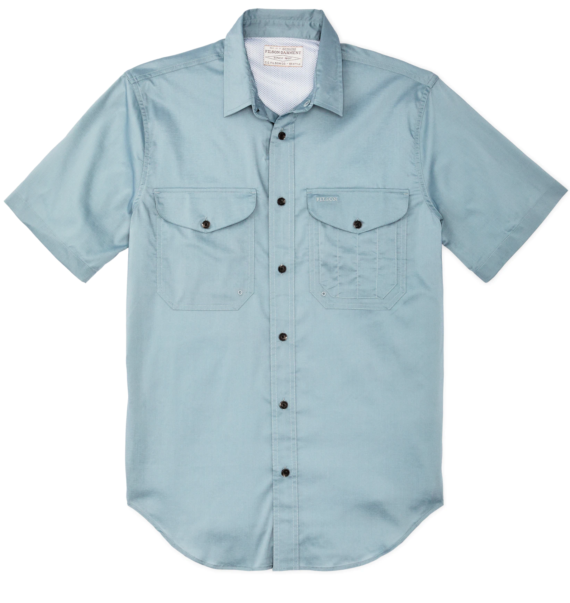 Filson Mens Short Sleeve Twin Lakes Sport Shirt