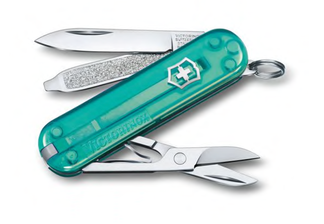 Swiss Army Classic SD Transparent Knife